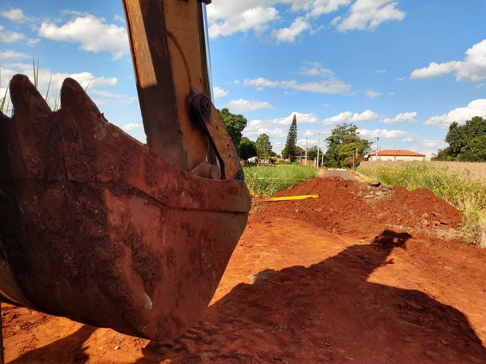 Obras na Rua Luiz Ortolan vão solucionar problemas em dias chuvosos