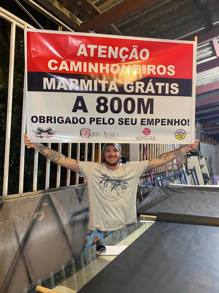 Empreendimentos de Campinas oferecem alimentação para caminhoneiros