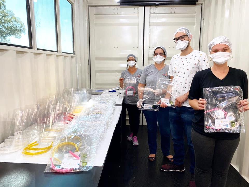 Cordeirópolis recebe doação de 70 protetores faciais