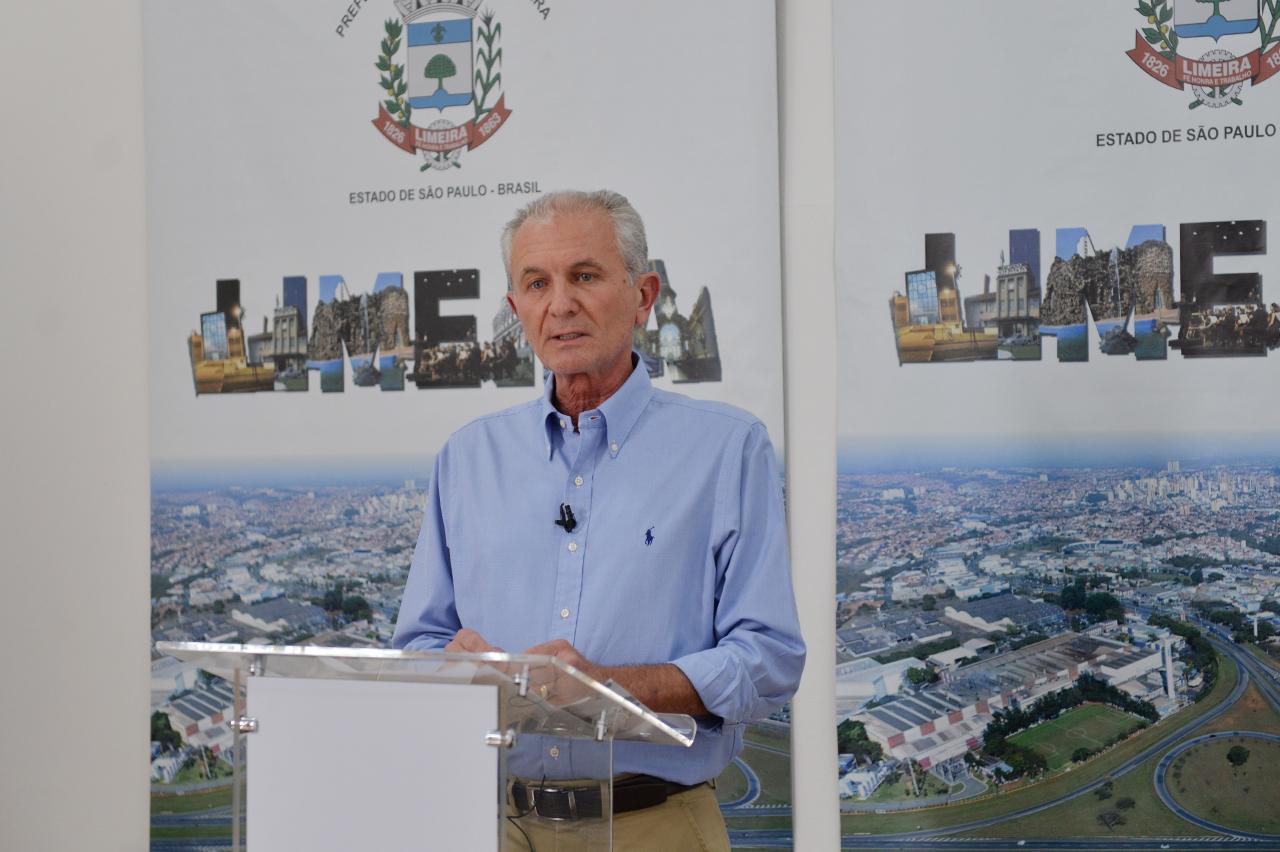 Prefeito reforça necessidade de isolamento social em Limeira