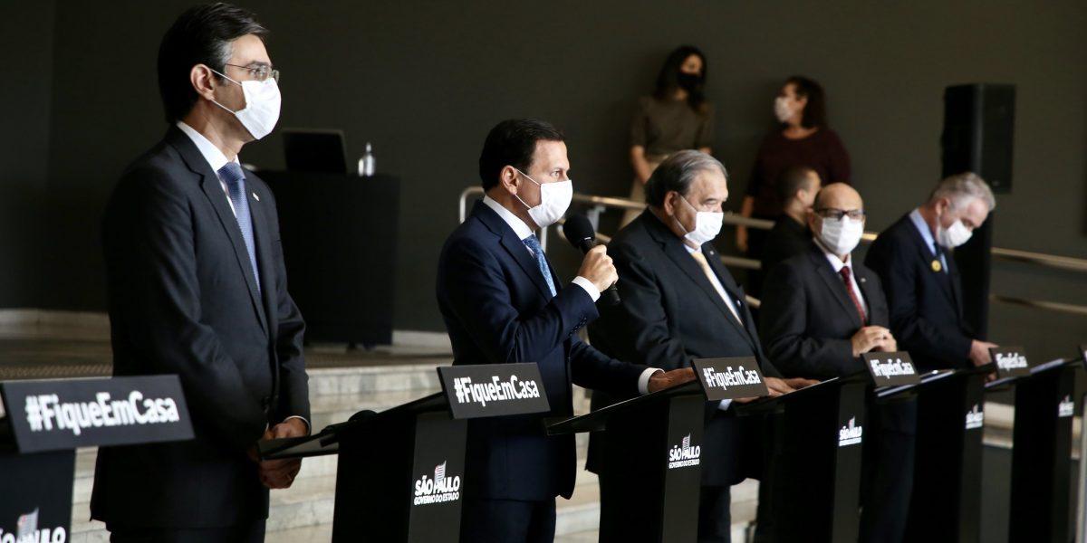 Doria apresenta Plano São Paulo de retomada da economia