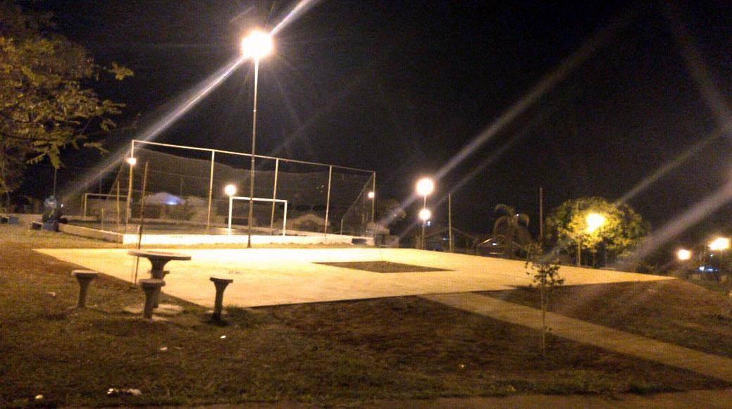 Finalizada iluminação nas 13 novas academias ao ar livre em Limeira