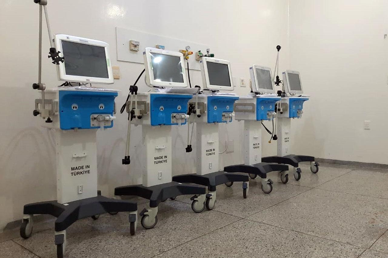 Prefeitura de Limeira recebe doação de cinco respiradores para atender pacientes de coronavírus