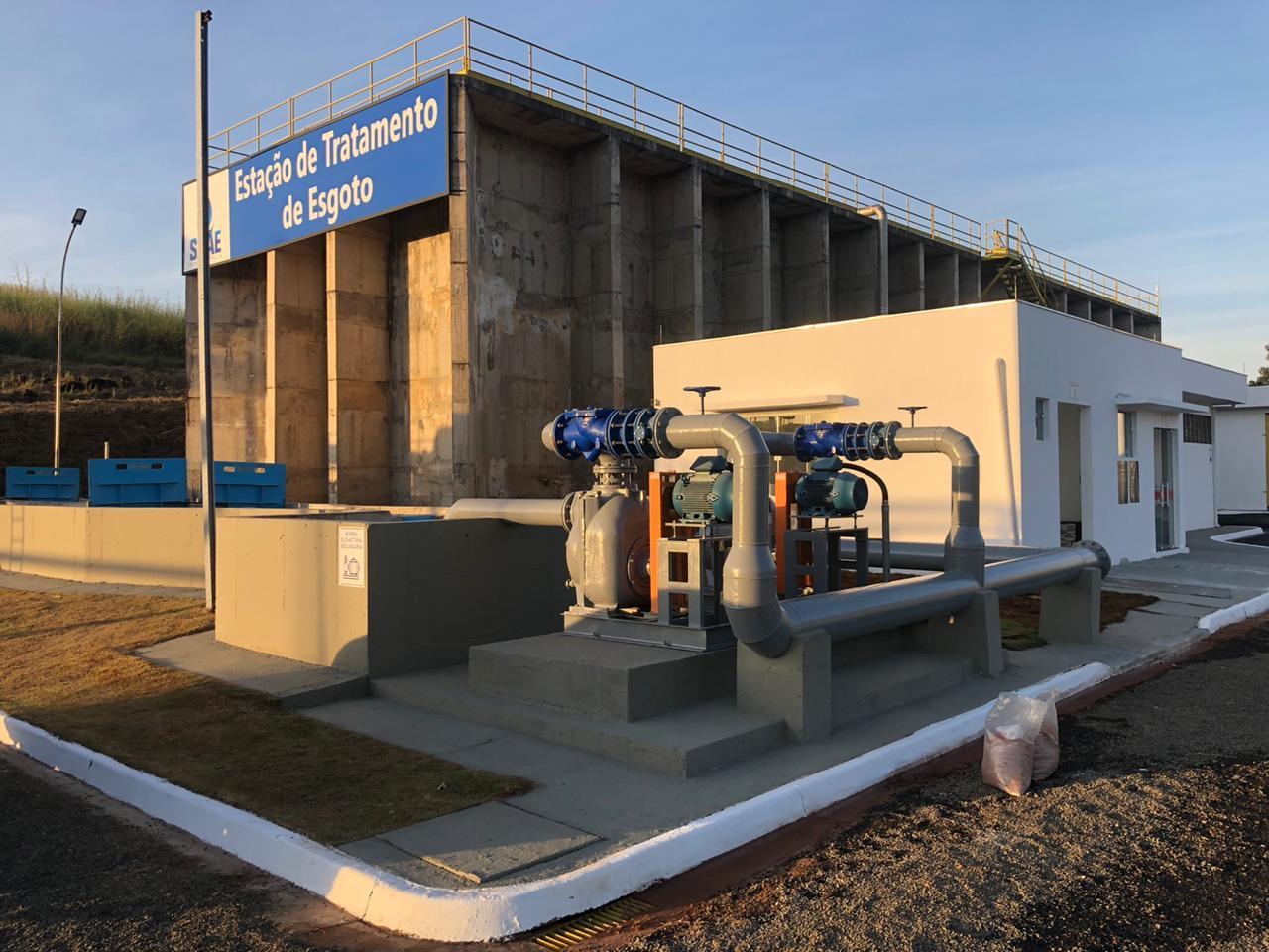Cordeirópolis inaugura Estação de Tratamento de Esgoto