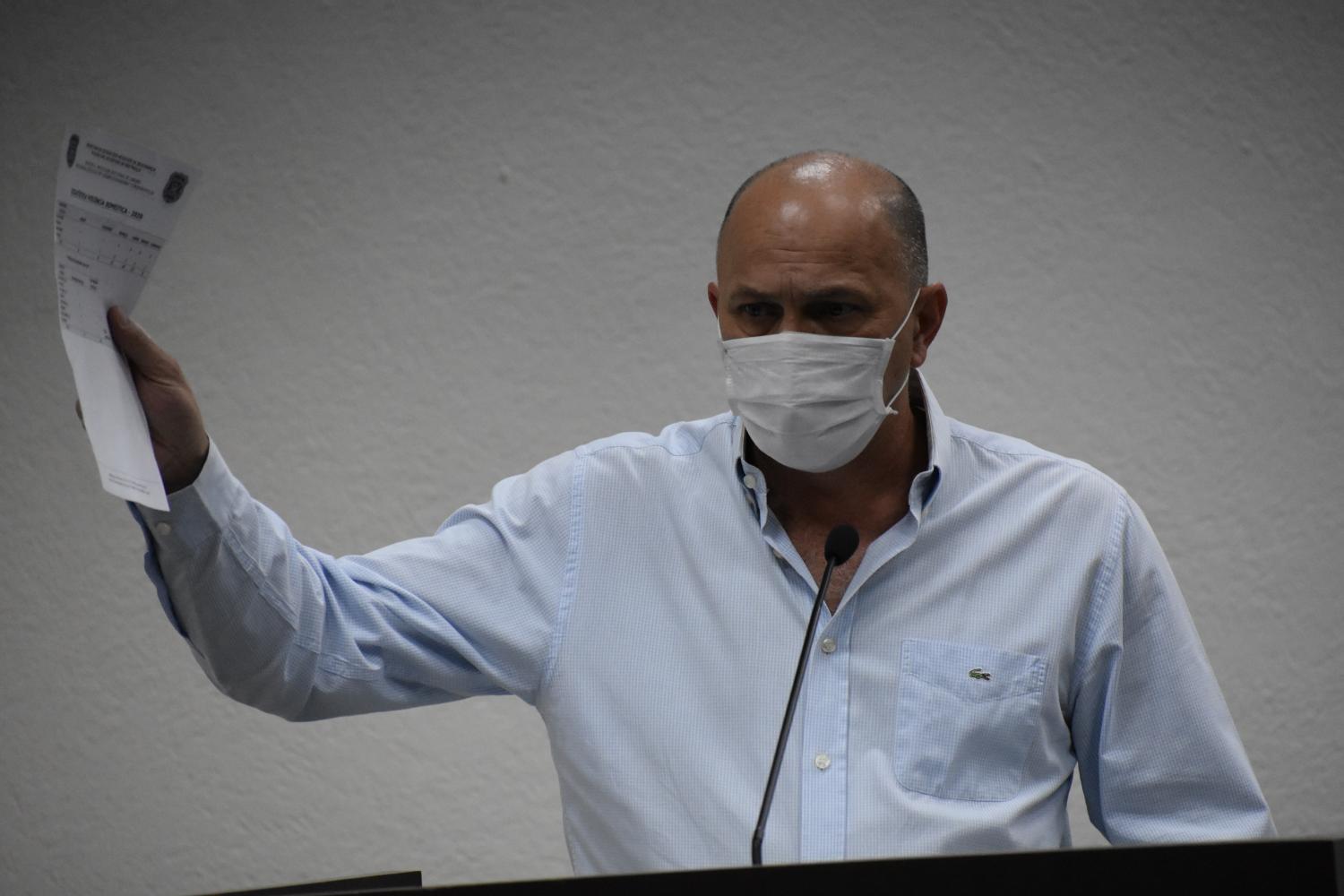 Diretor de Segurança usa Tribuna Livre para explanar sobre violência doméstica durante pandemia