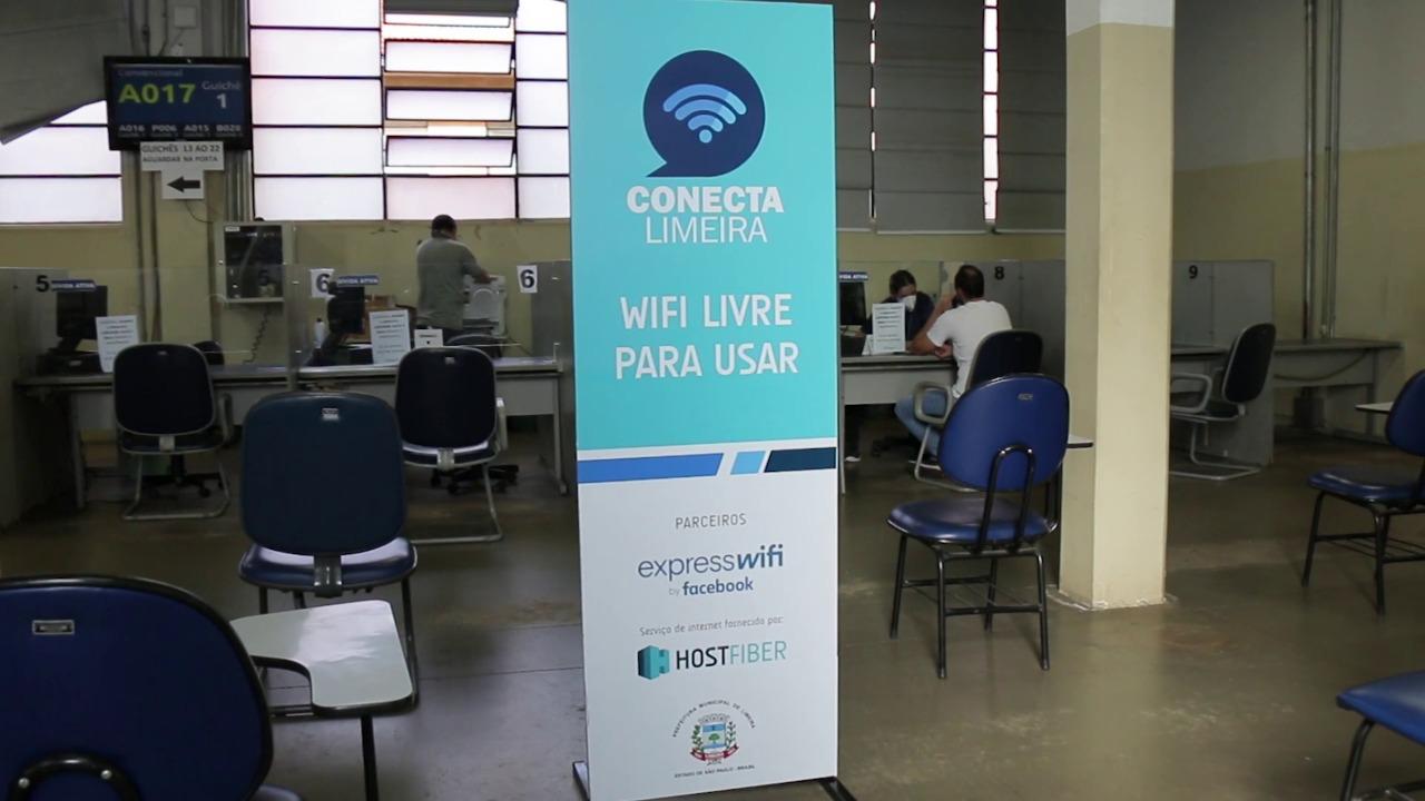 Espaços públicos de Limeira recebem internet gratuita