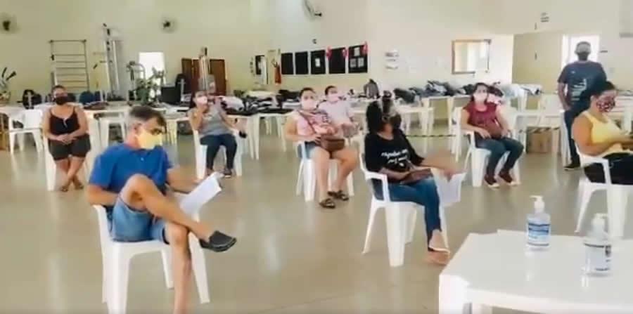 Mutirão de testagem da Covid-19 para os cuidadores de Cordeirópolis