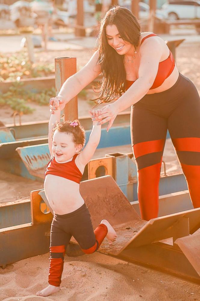 Influencer Josiele Cesino bomba no Instagram com lançamento de marca fitness