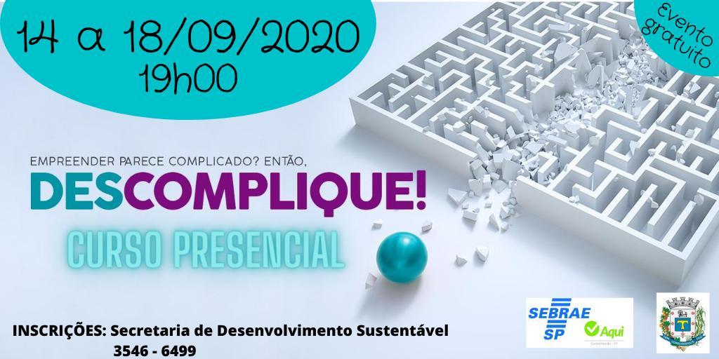 Cordeirópolis promoverá curso de empreendedorismo em parceria com Sebrae