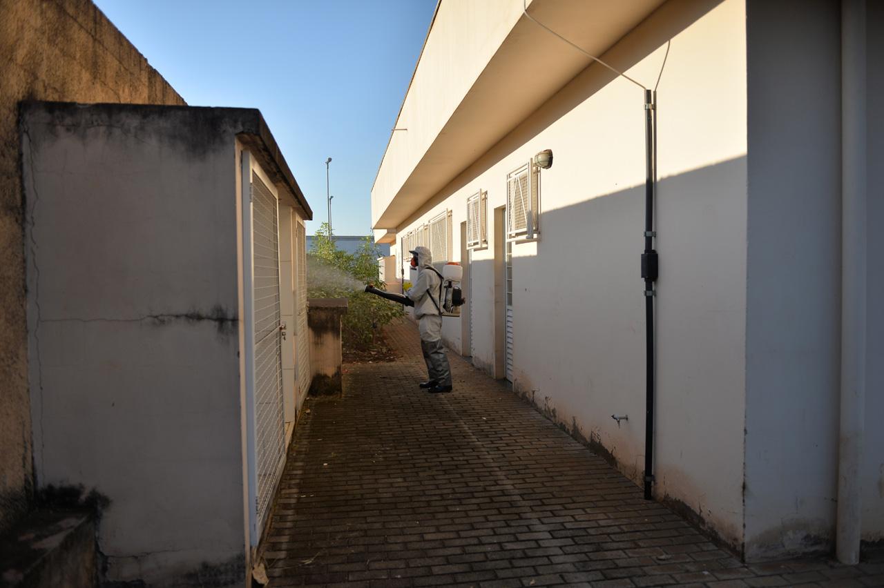 Desinfecção de UBSs e áreas hospitalares continuam ocorrendo em Limeira