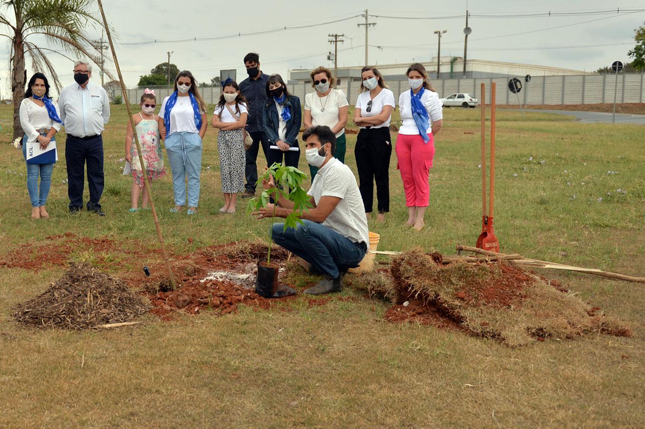 Plantio marca o Dia da Árvore em Limeira