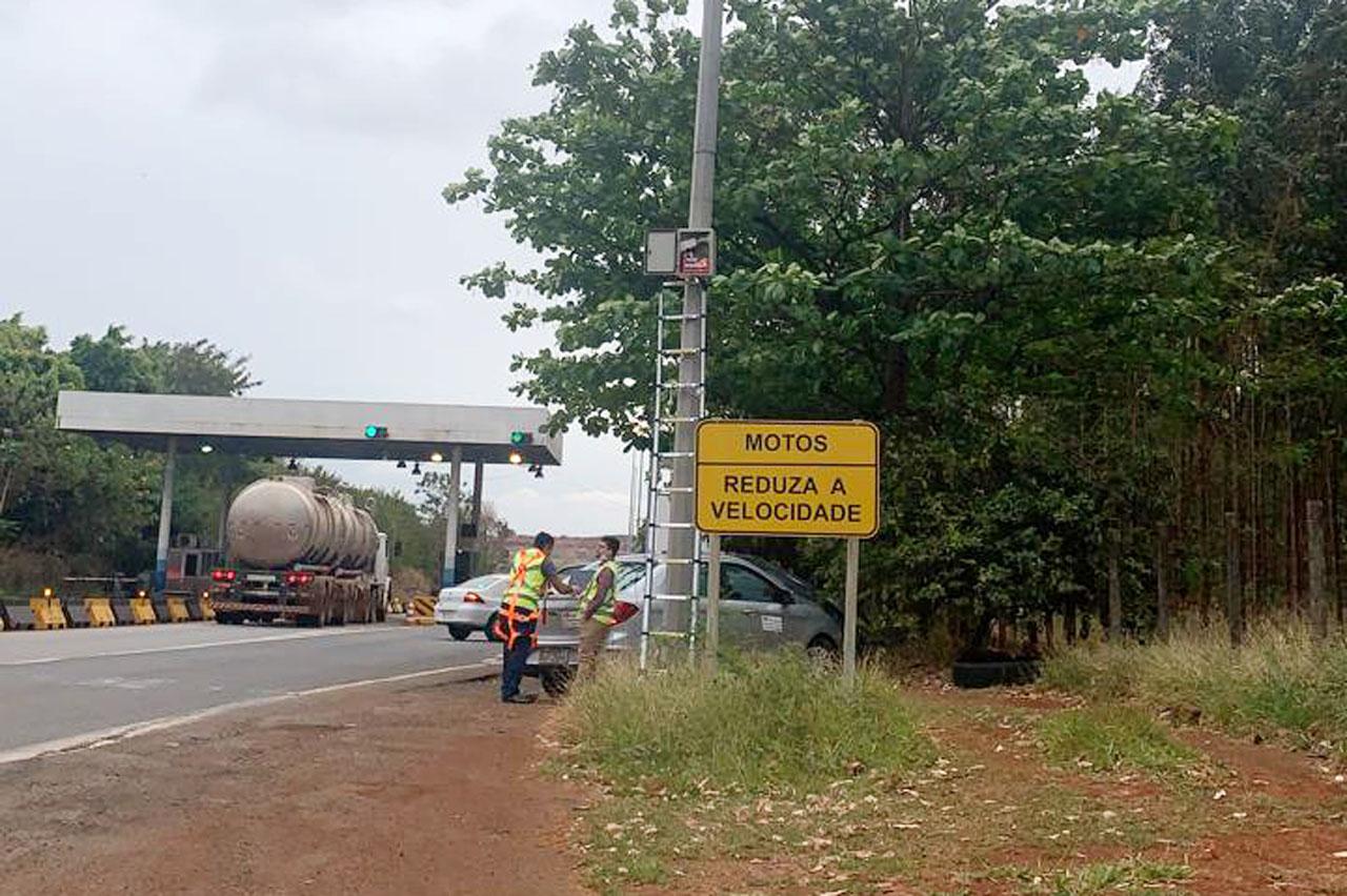 Câmera de contagem de fluxo é instalada na Limeira-Cordeirópolis