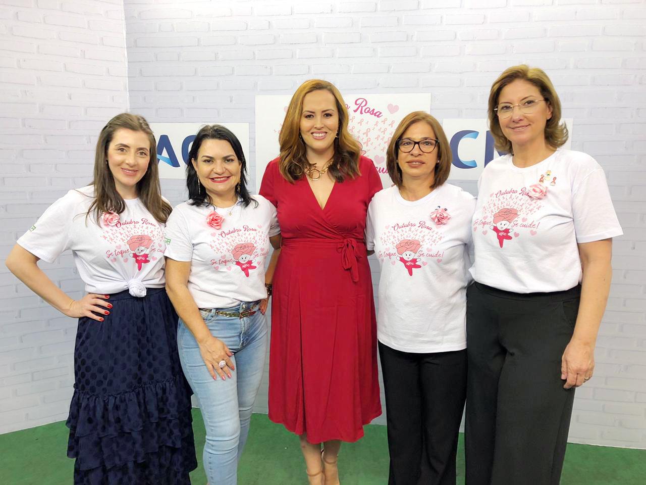 Outubro Rosa in Live trouxe informação e visibilidade sobre o câncer de mama