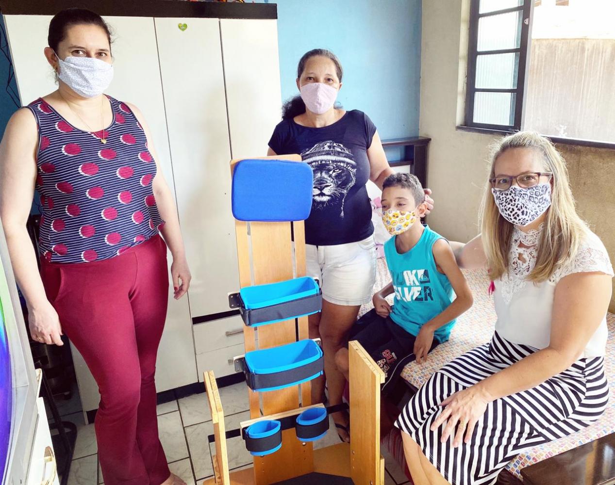 Fundo Social de Cordeirópolis realiza entrega de mais um Parapodium