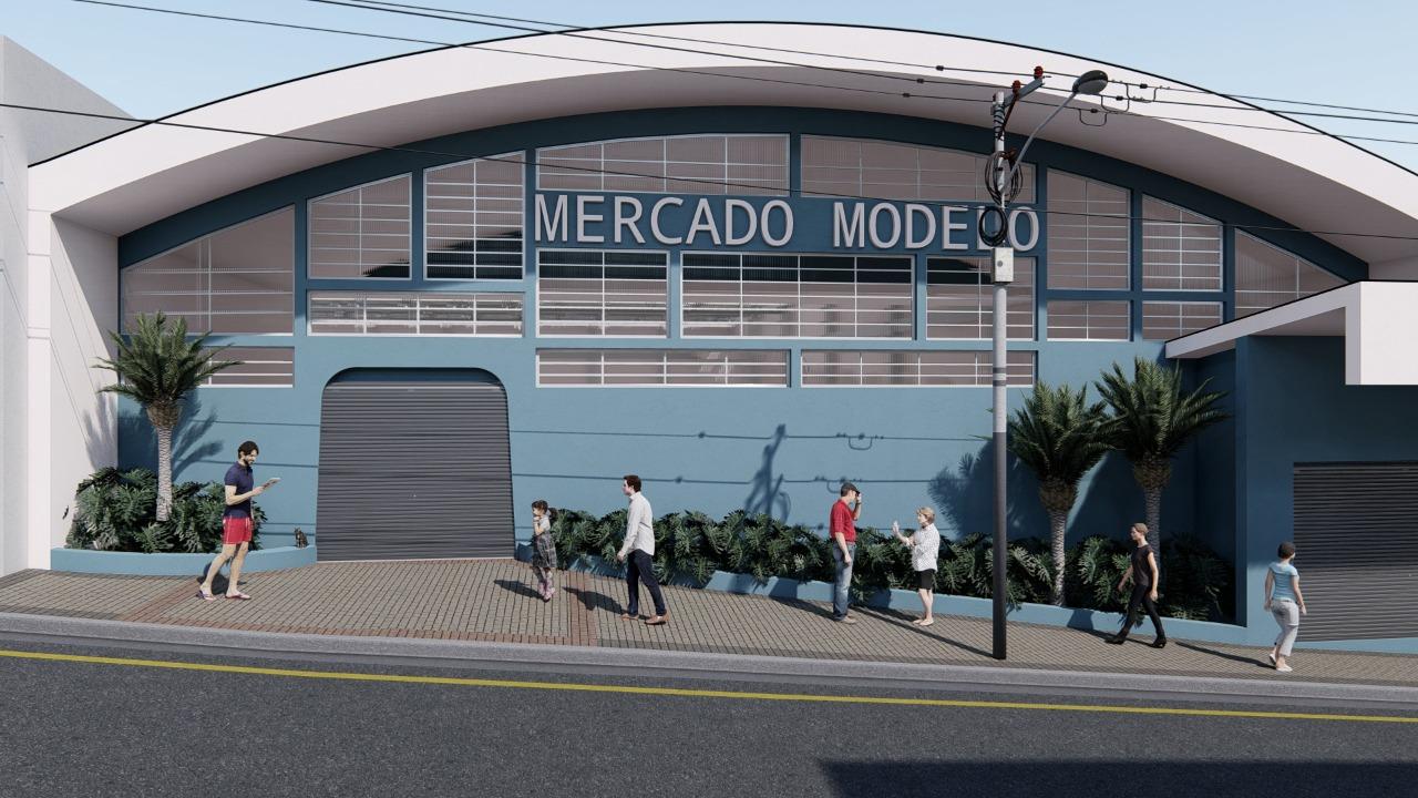 Mercadão de Limeira: Projeto arquitetônico é apresentado a lojistas