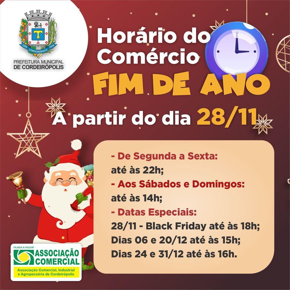 Prefeitura tem horário diferenciado nesta quinta-feira (24)