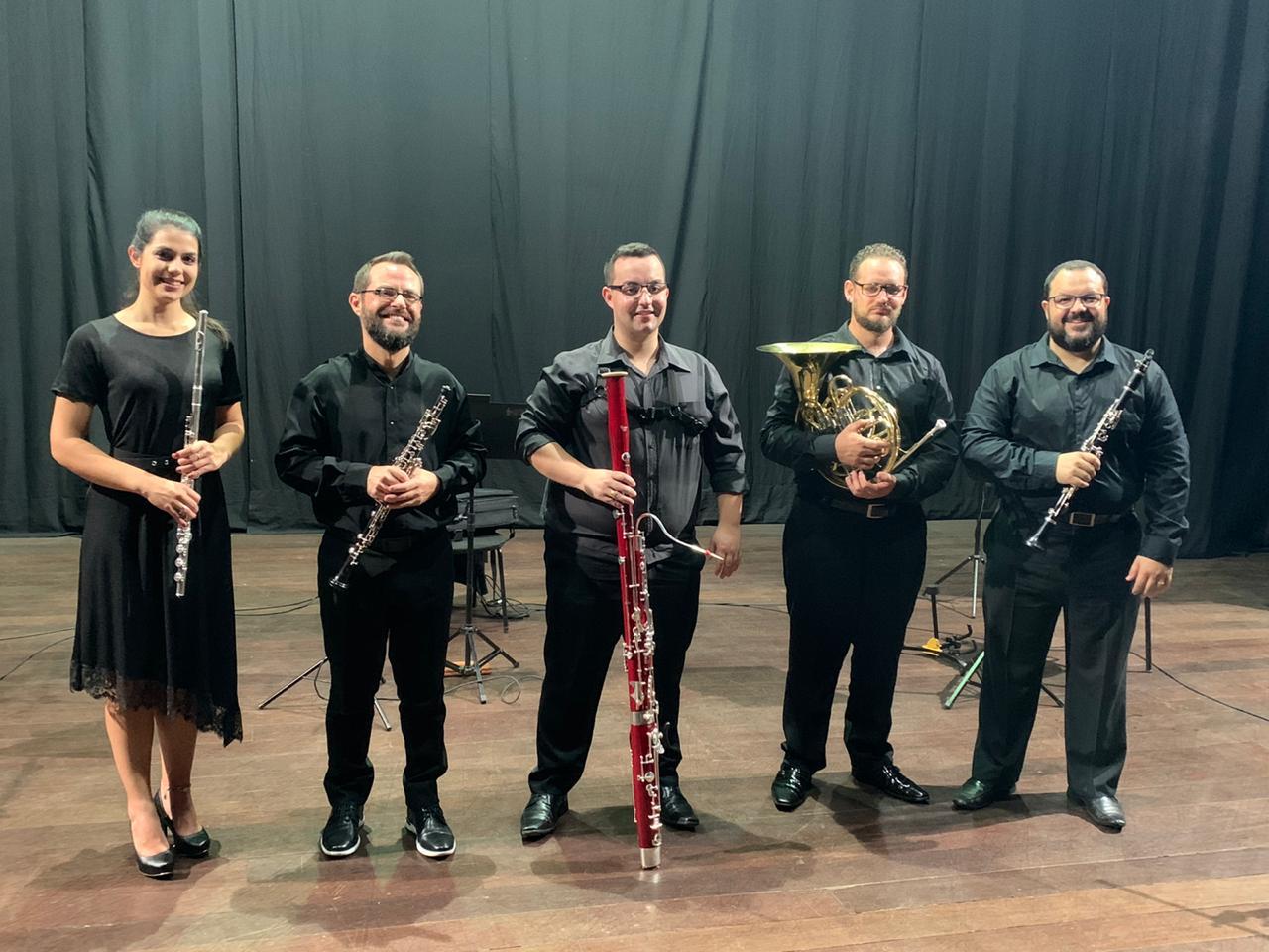 Quinteto de Sopros apresenta “Três Séculos de Música”, via Lei Aldir Blanc