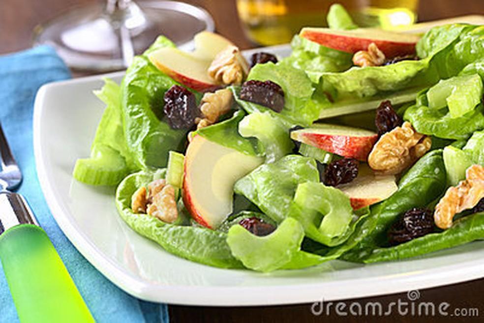 Receita de Salada para o fim de ano
