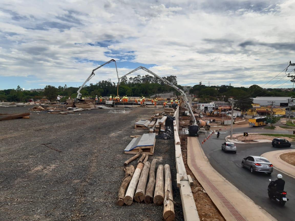 Viaduto Barroca Funda em Limeira: Etapa de obra é antecipada e evita nova interdição parcial