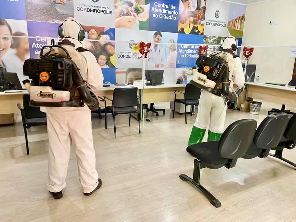 A Central de Atendimento ao Cidadão, Secretaria de Obras e Departamento de Habitação ficarão fechados temporariamente ao público