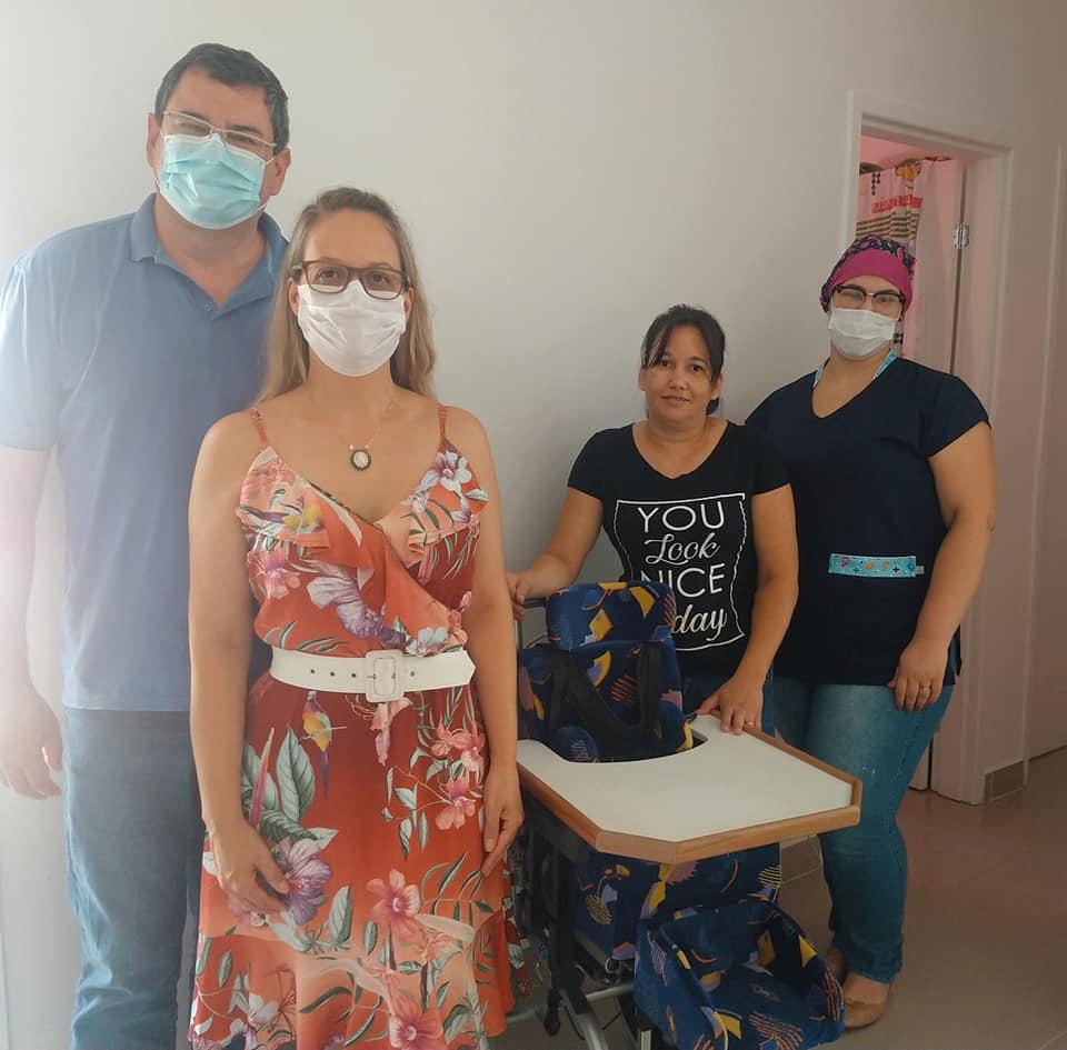 Fundo Social de Solidariedade realiza mais uma entrega de cadeira de rodas em Cordeirópolis