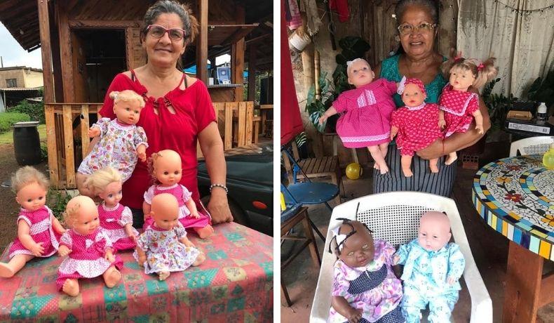 Mulheres de Cordeirópolis reformam bonecas do lixo e doam para crianças