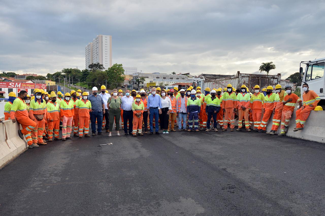 Obra de viaduto da Barroca Funda em Limeira muito próxima de ser concluída