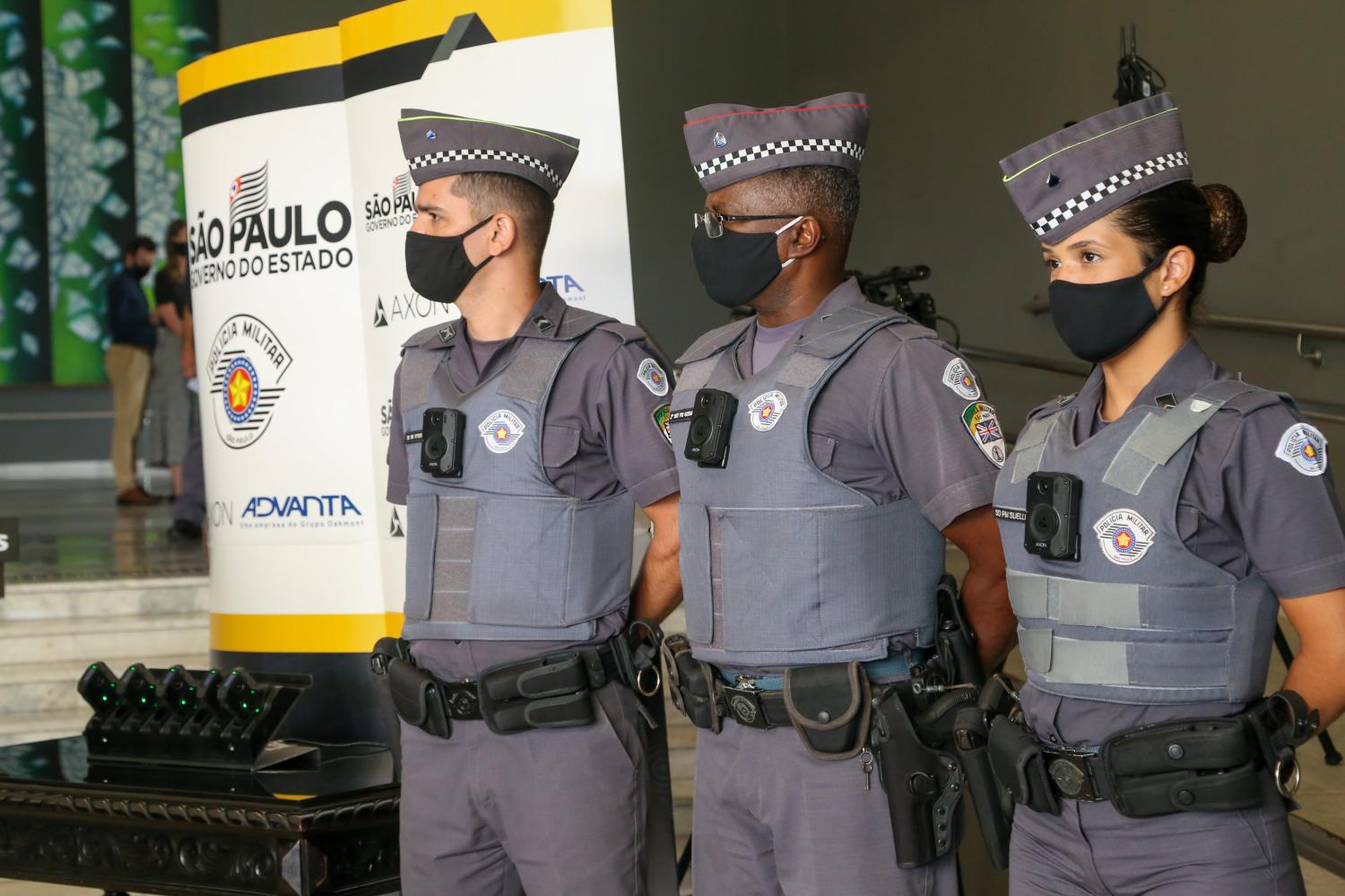 Governo de SP adquire 2,5 mil novas câmeras corporais para a Polícia Militar
