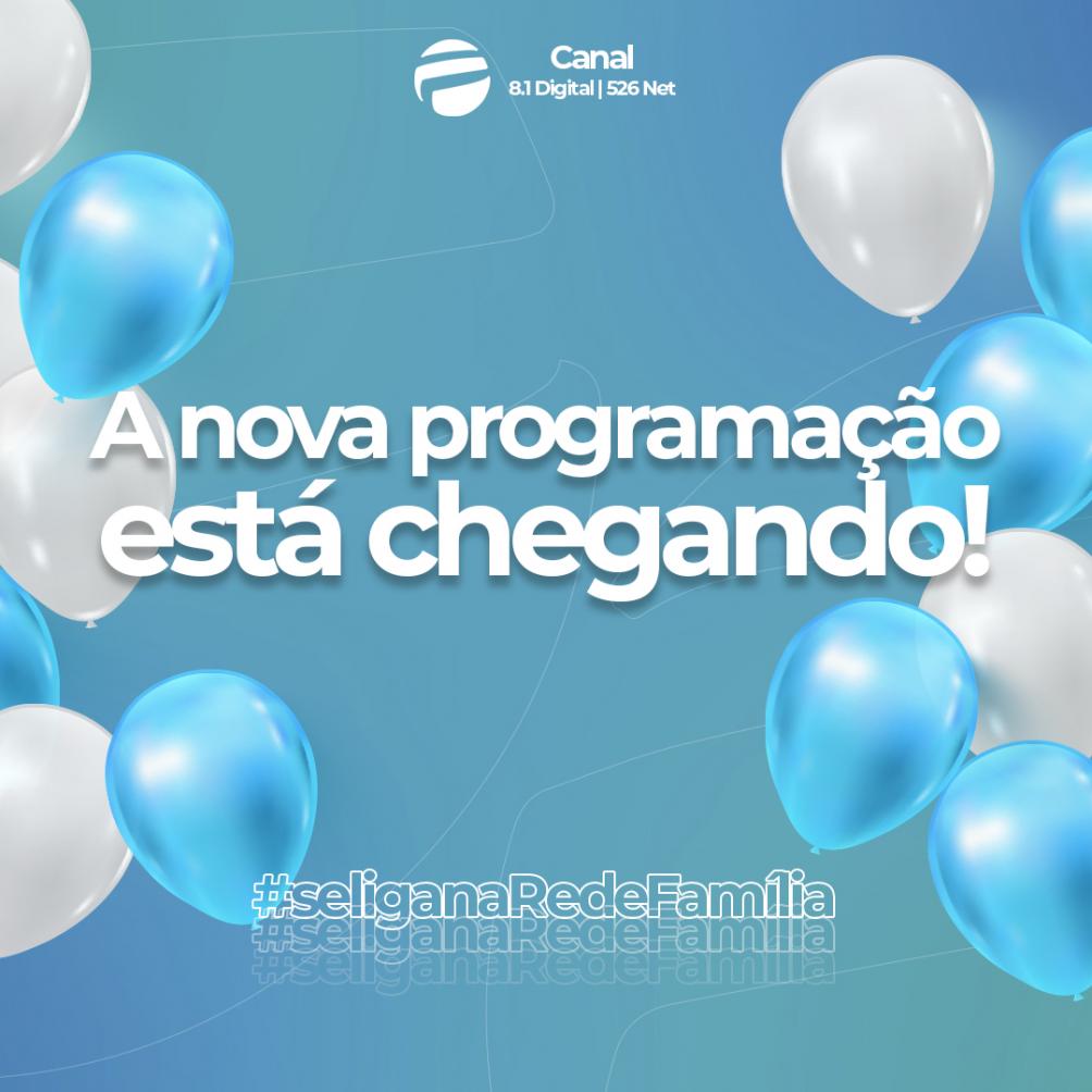 Rede Família estreia nova programação em 1º de março
