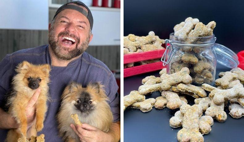 Bom pra cachorro: biscoito caseiro para pet é opção saudável para seu bichinho