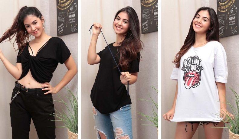 Moda consciente: 3 ideias de t-shirt com amarração para você sair da mesmice 