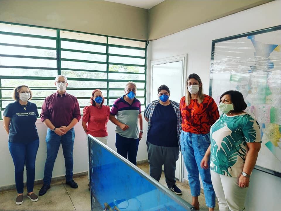 Equipe da Saúde visita Araraquara para conhecer ações de combate à covid