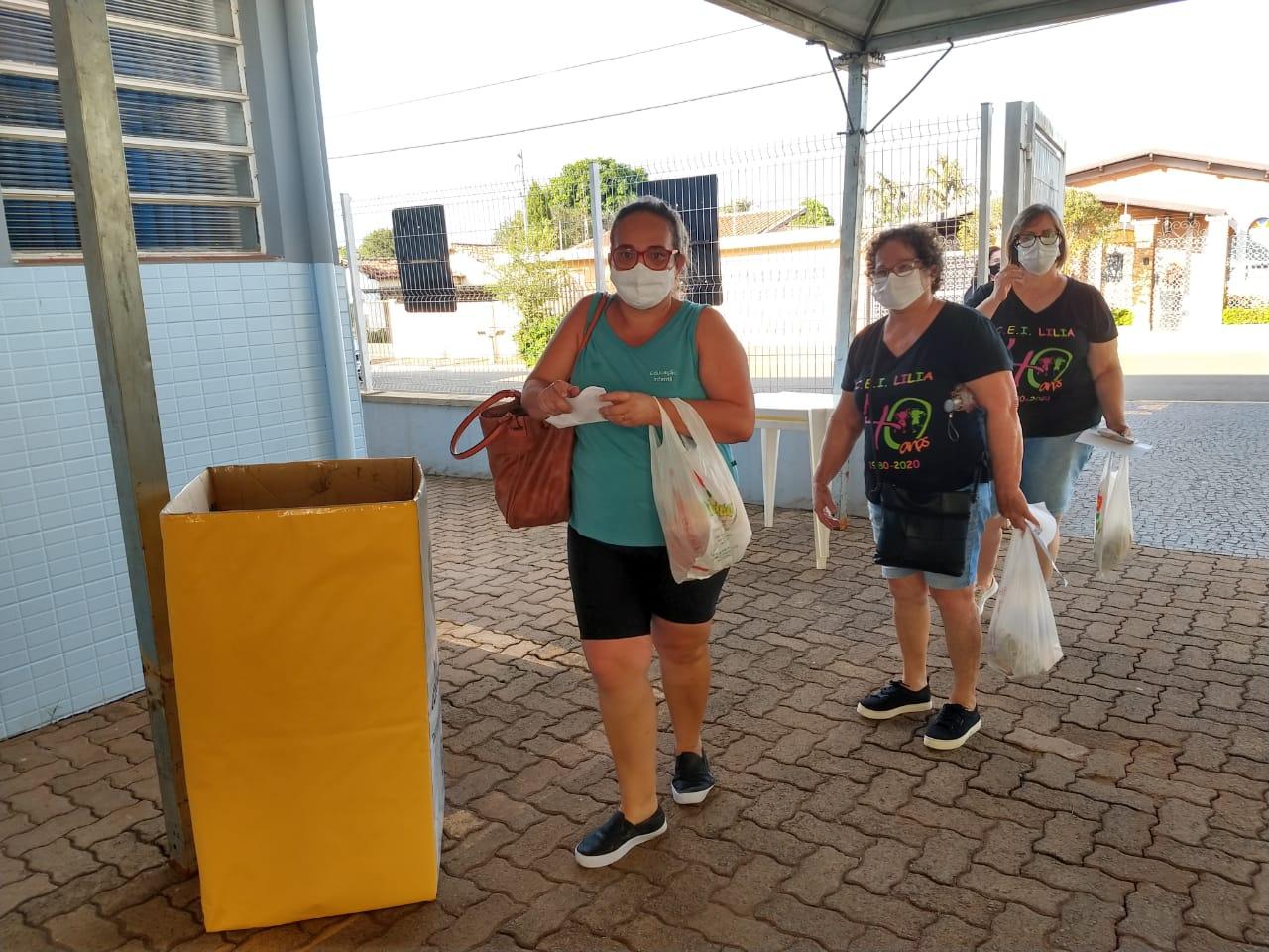 Postos de saúde de Cordeirópolis arrecadam alimentos durante vacinação