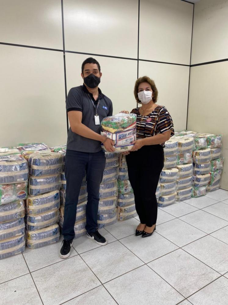 Limeira Solidária recebe doação de duas toneladas de alimentos da SPL Engenharia