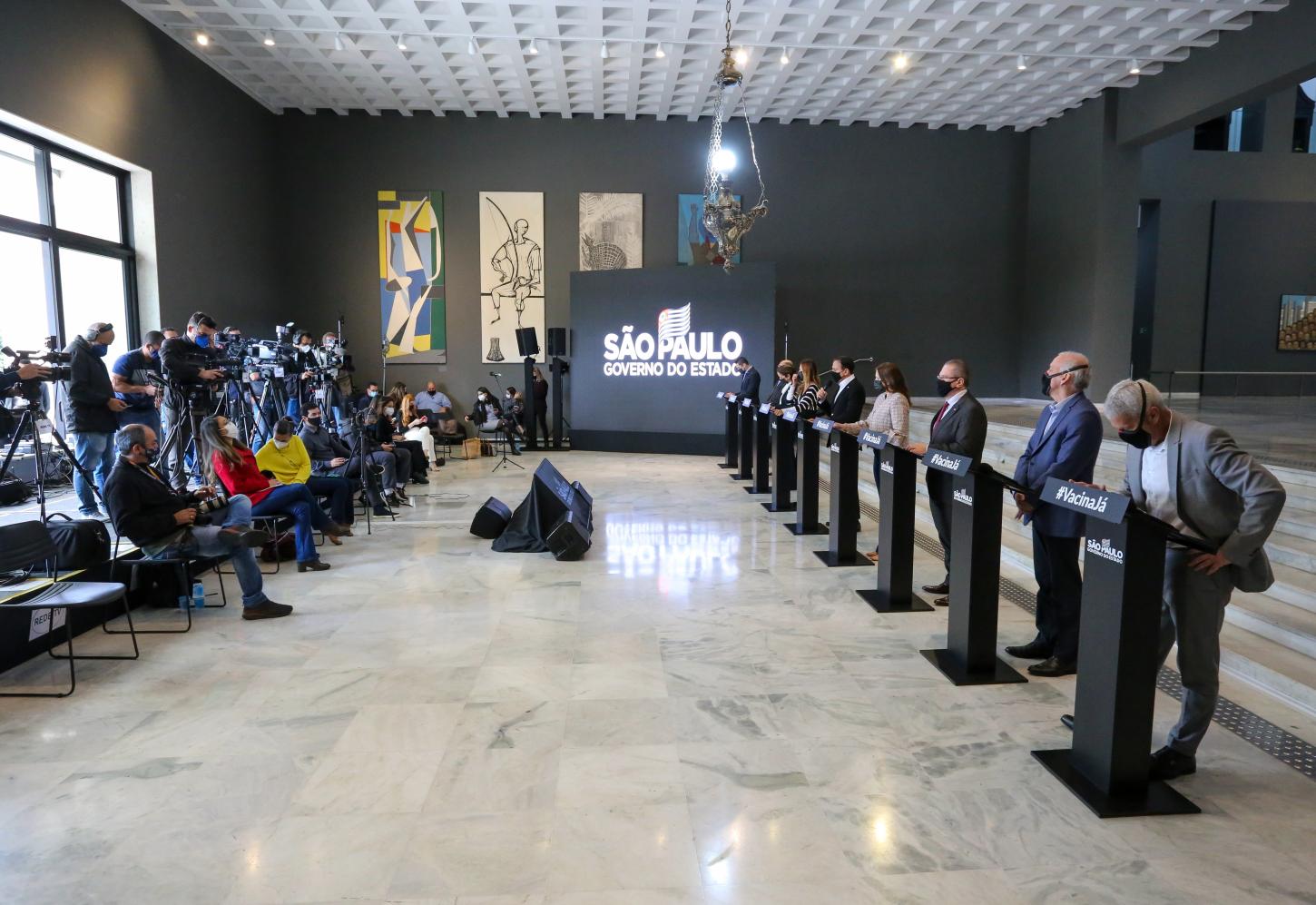 Estado de São Paulo é o que mais vacina contra COVID-19 no Brasil