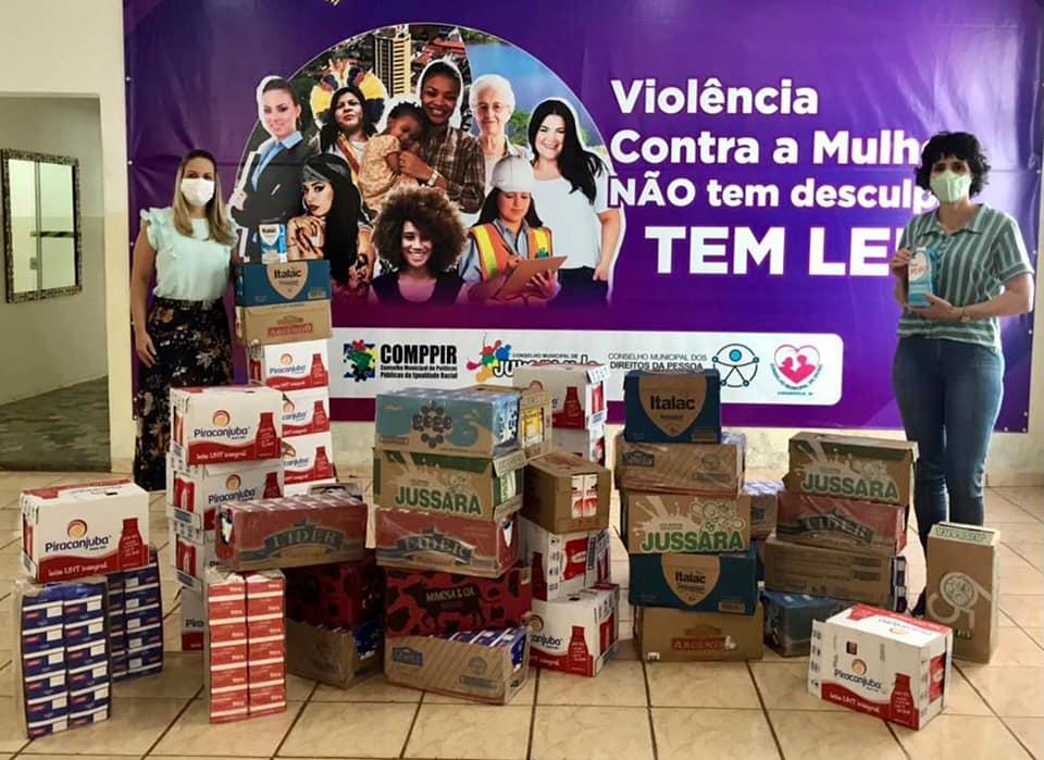 Fundo Social e Secretaria da Mulher recebem mais doações dos comerciantes de Cordeirópolis