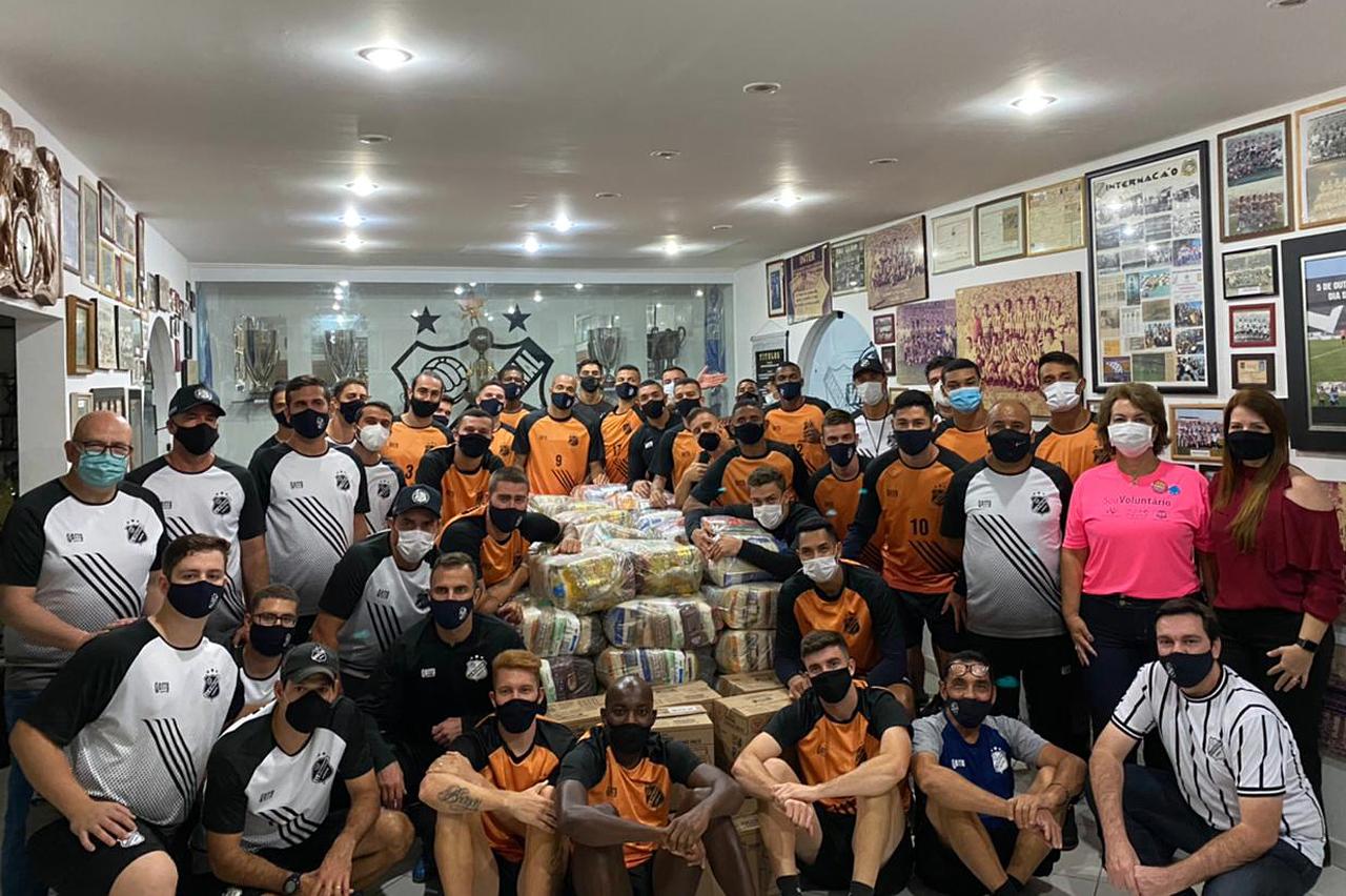 Inter de Limeira doa 160 cestas básicas para campanha do Fundo Social