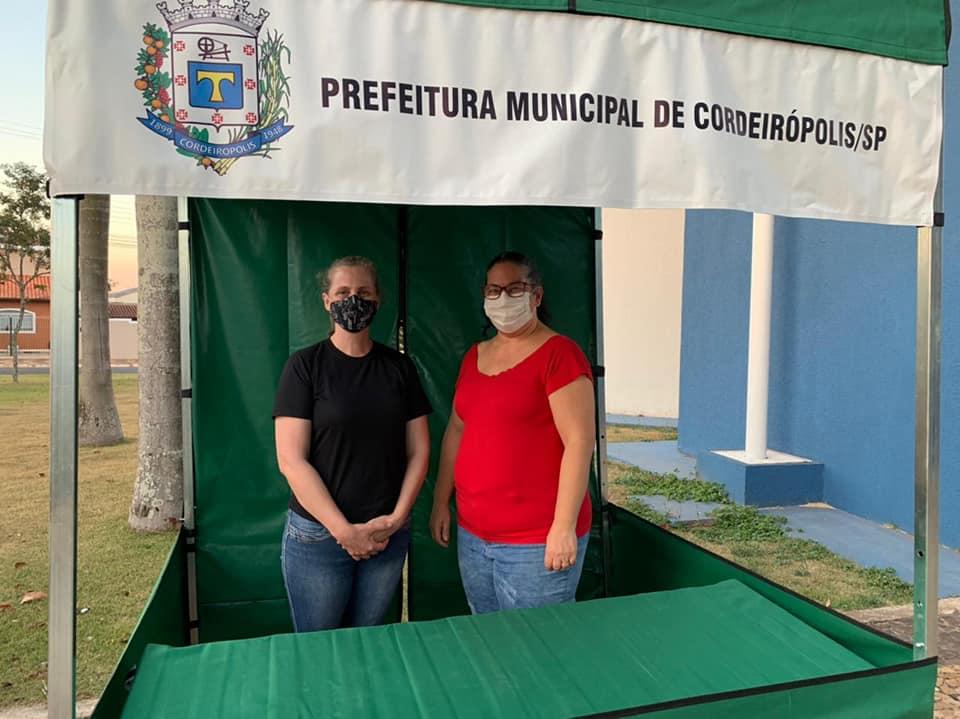Prefeitura de Cordeirópolis entrega novas tendas aos artesãos da cidade