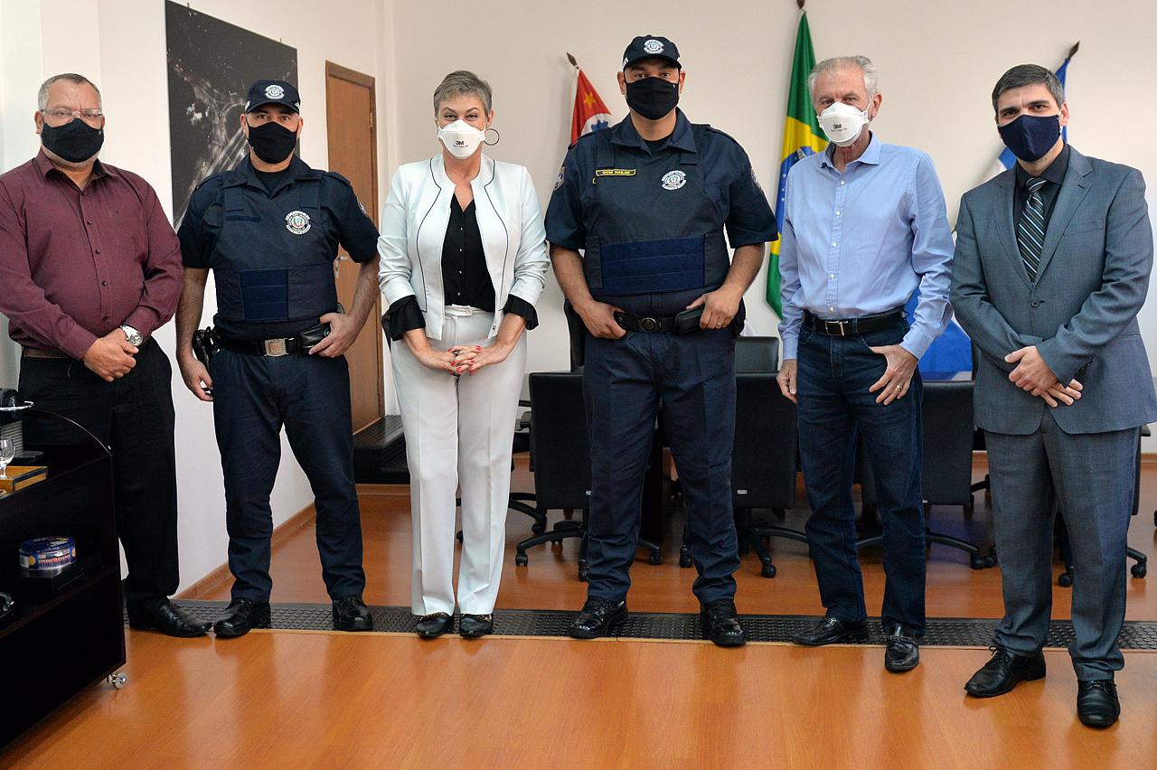 Comandante e subcomandante se apresentam ao Executivo