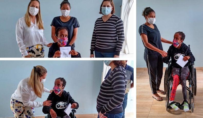 Fundo Social de Solidariedade de Cordeirópolis faz doação de cadeira de rodas