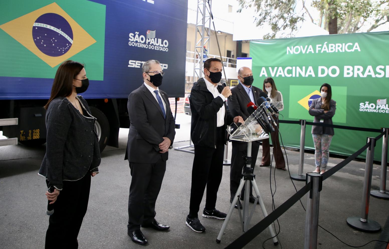 SP atinge 68 milhões de doses entregues para vacinação dos brasileiros contra a Covid-19
