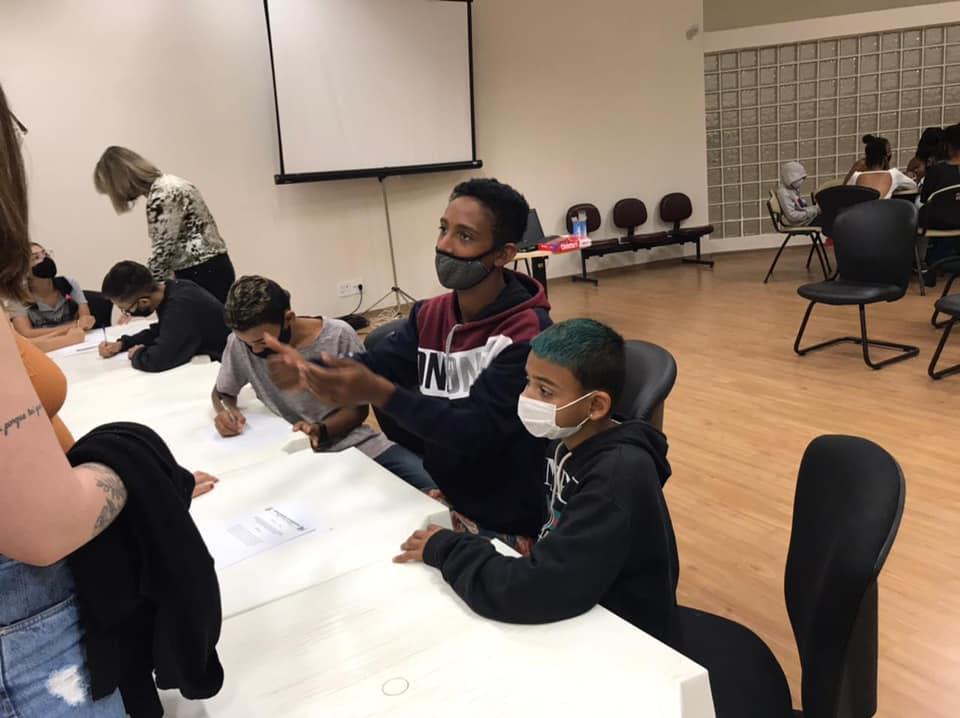 Adolescentes do CRAS Jardim Eldorado de Cordeirópolis participaram da Semana da Juventude