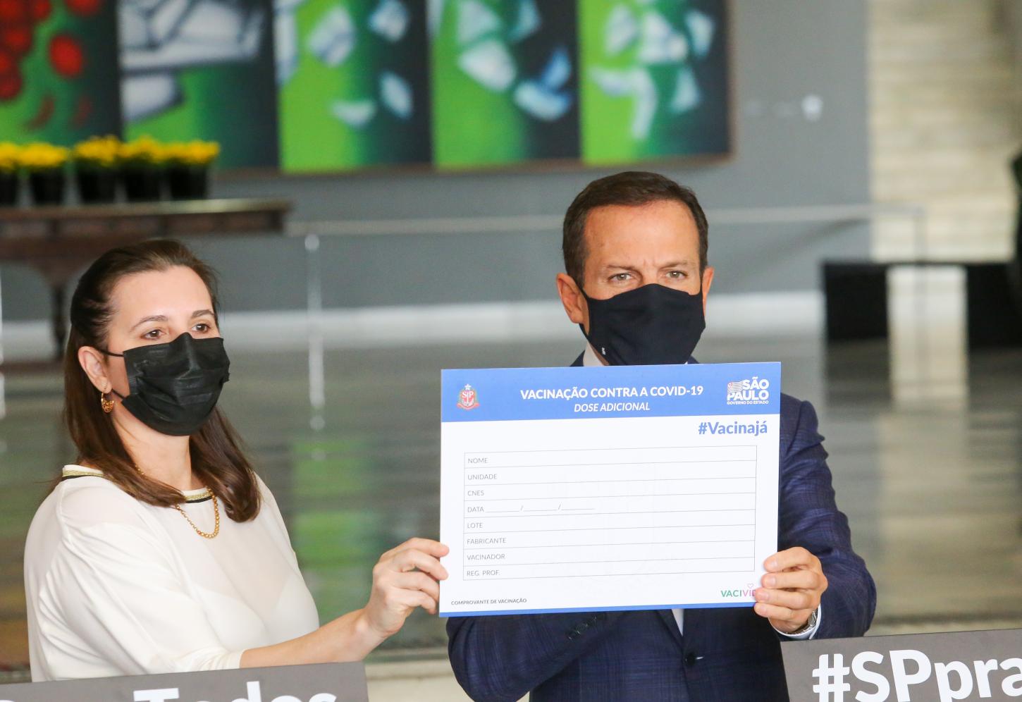 Governo de SP inicia 3ª dose para idosos no dia 6 de setembro