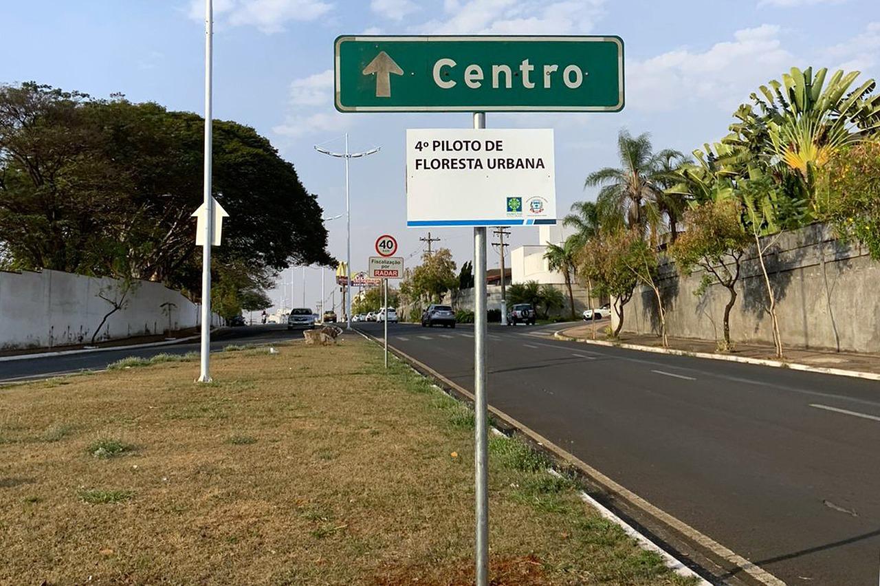 Piloto de Floresta Urbana é instalado e cria corredor ecológico em Limeira