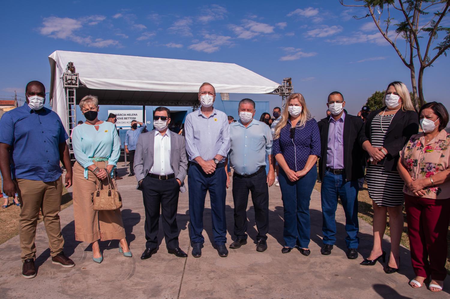 Presidente da Câmara de Limeira prestigia inauguração de creche pelo Governo do Estado