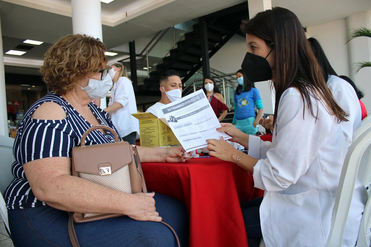 Saúde promove blitz do coração no Pátio Limeira Shopping