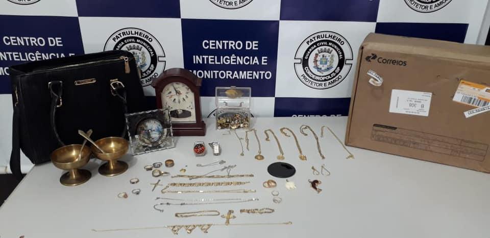 Monitoramento da Guarda Municipal recupera joias de família Cordeiropolense