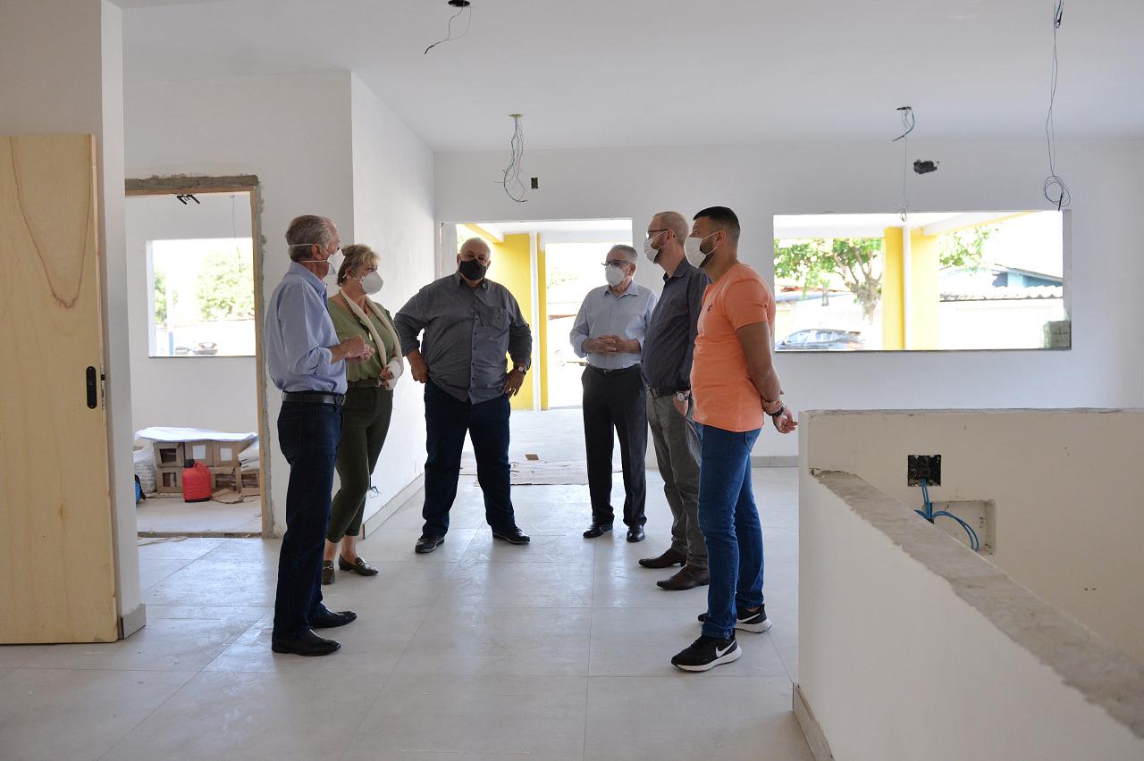 Obras da nova UBS Vista Alegre em Limeira avançam