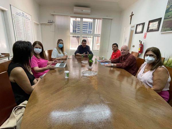 Prefeito de Cordeirópolis e secretária da Educação recebem prefeito de Analândia