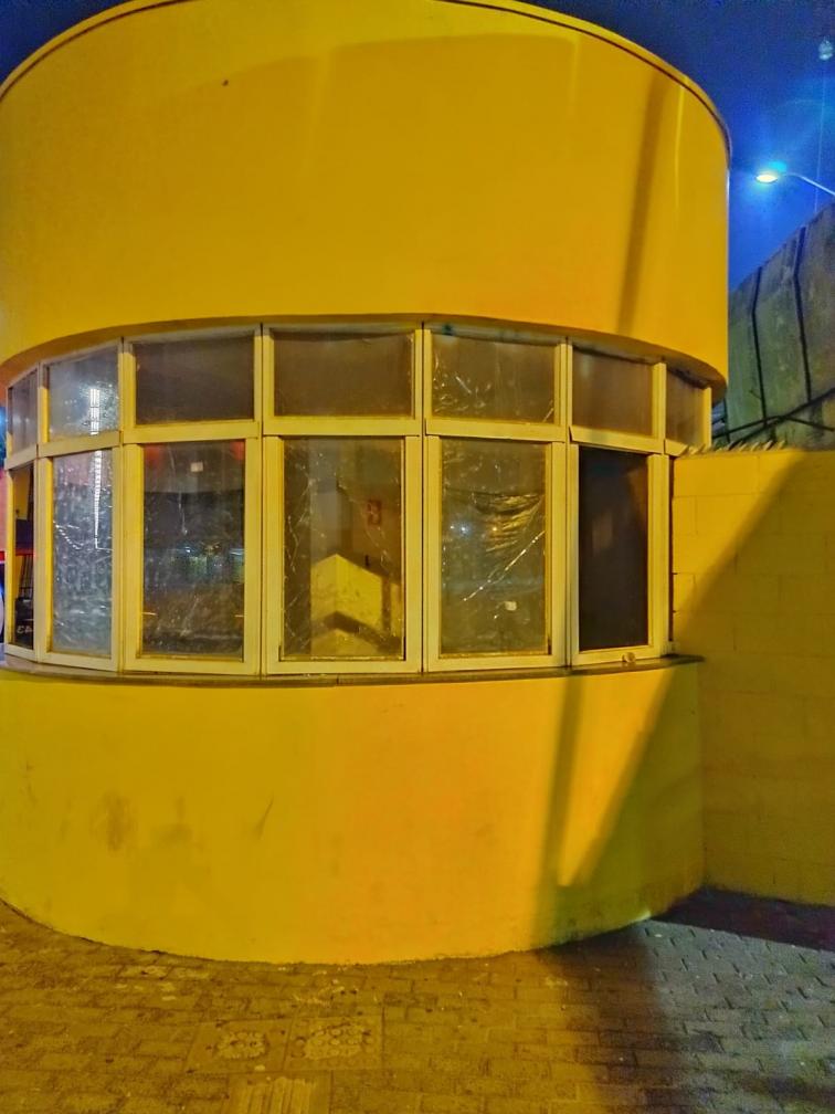 GCM detém homem que teria quebrado guarita do Terminal Urbano